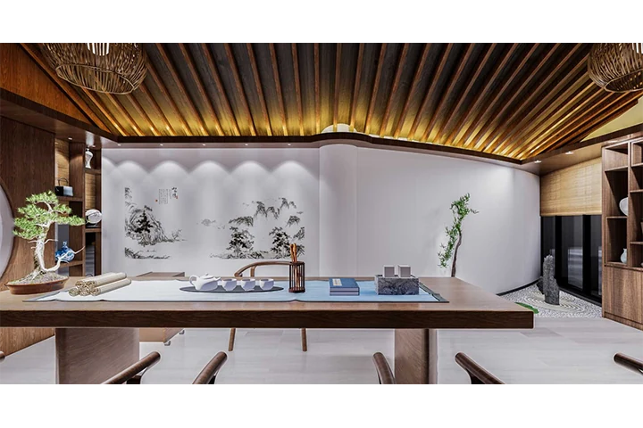 茶艺坊展厅展览设计